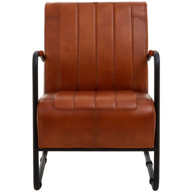 Tan Leather Armchair | Buffalo