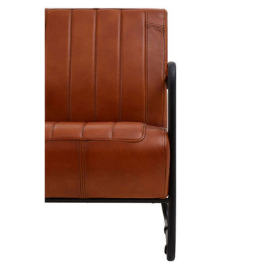 Tan Leather Armchair | Buffalo