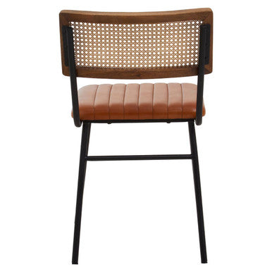 Tan Leather Dining Chair | Buffalo