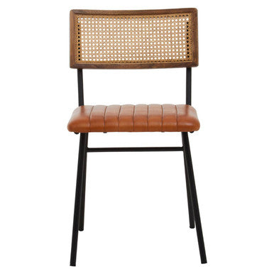 Tan Leather Dining Chair | Buffalo