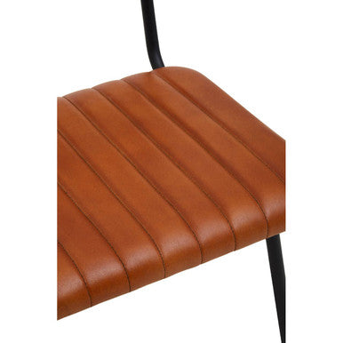 Tan Leather Dining Chair | Buffalo