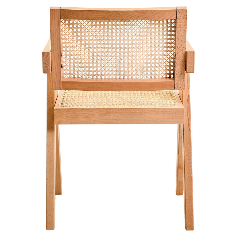 Natural Cane and Beech Wood Dining Chair | Cebu