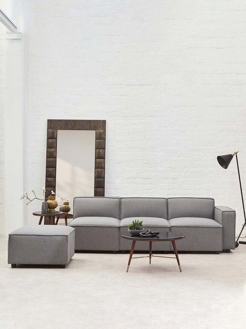 Grey Fabric Right Arm Modular Sofas | Toulouse