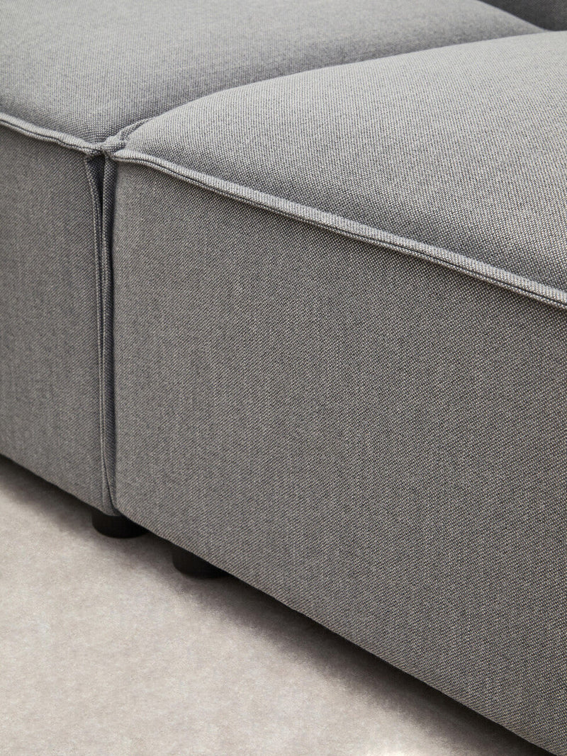 Grey Fabric Right Arm Modular Sofas | Toulouse