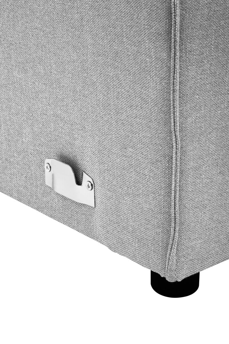 Grey Fabric Right Arm Modular Sofas | Toulouse