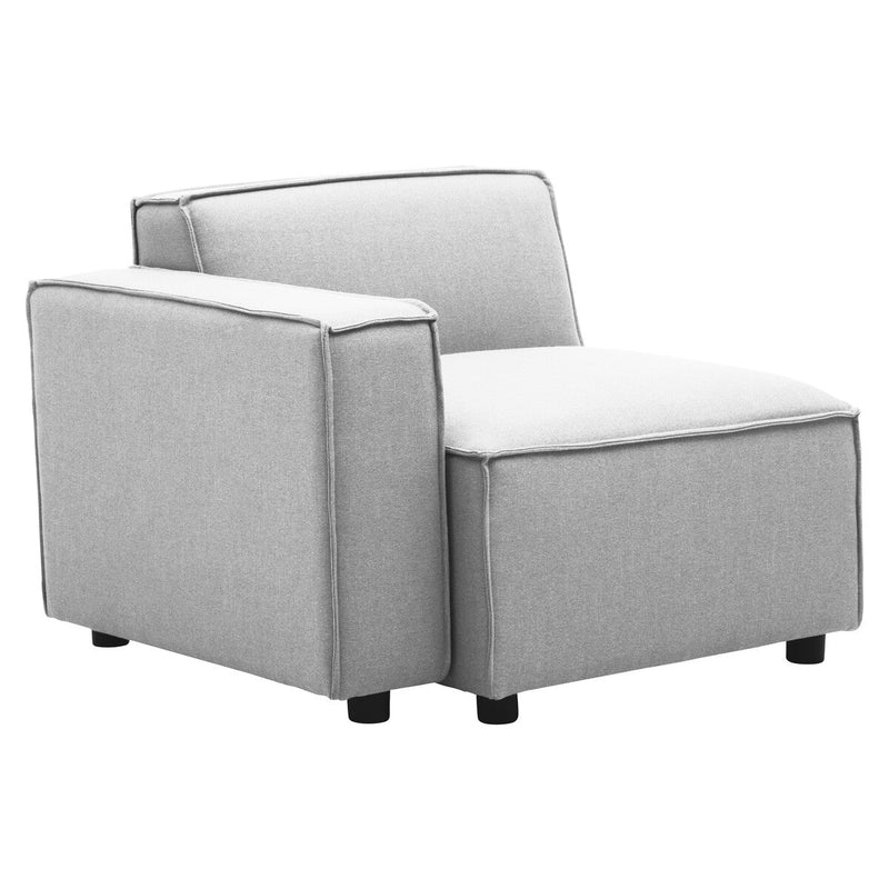 Grey Fabric Left Arm Modular Sofas | Toulouse