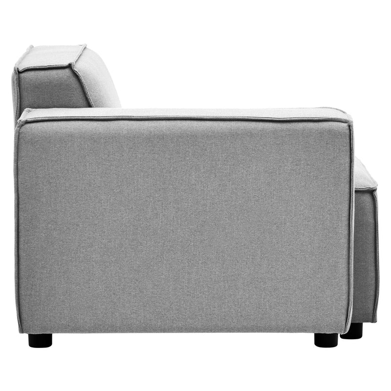 Grey Fabric Left Arm Modular Sofas | Toulouse