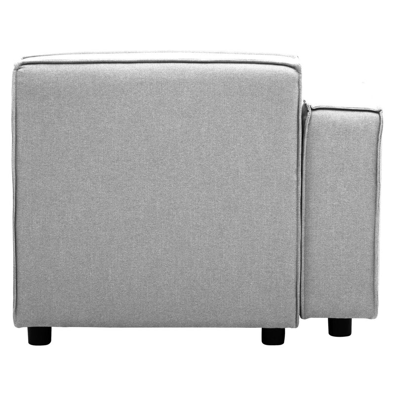 Grey Fabric Left Arm Modular Sofas | Toulouse