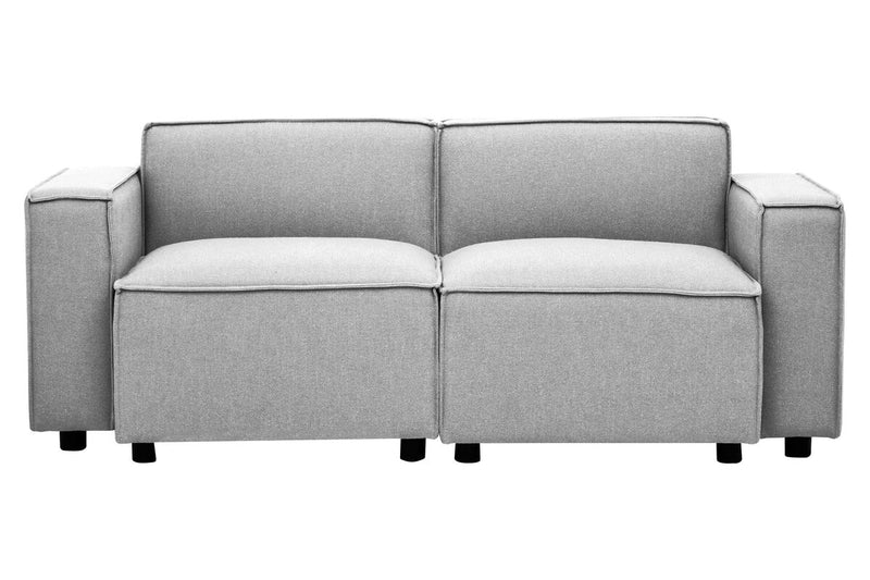 Grey Fabric Left Arm Modular Sofas | Toulouse