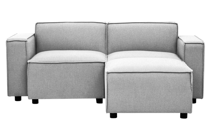 Grey Fabric Left Arm Modular Sofas | Toulouse