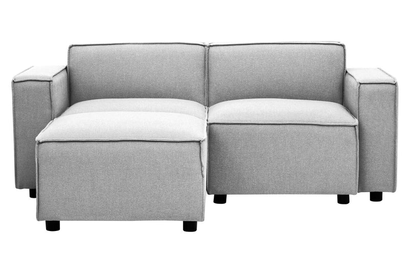 Grey Fabric Left Arm Modular Sofas | Toulouse