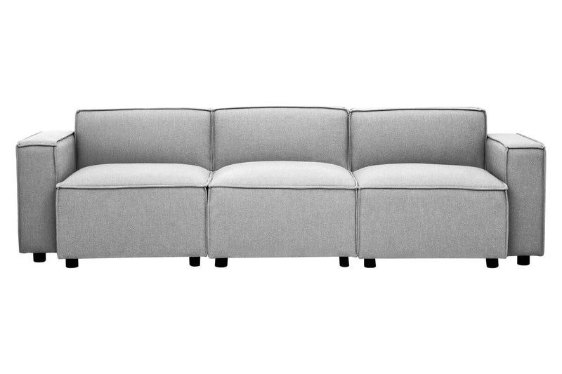 Grey Fabric Left Arm Modular Sofas | Toulouse