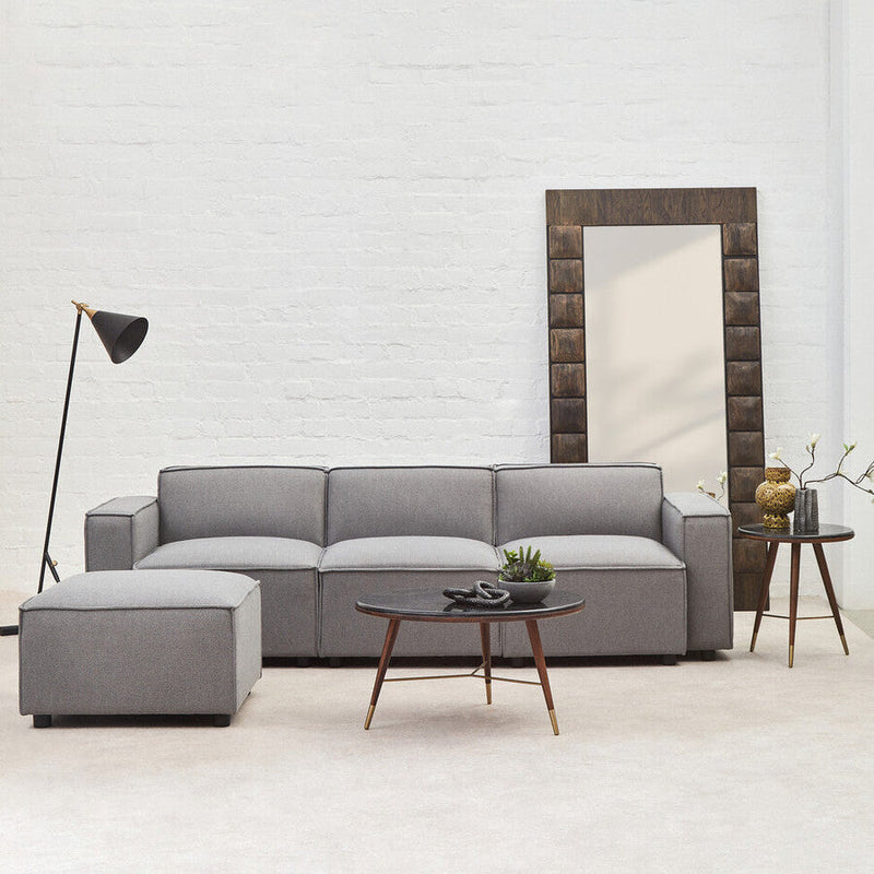 Grey Fabric Left Arm Modular Sofas | Toulouse