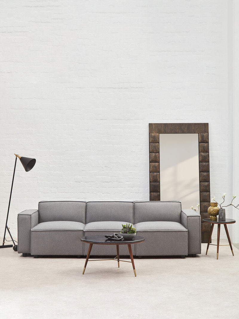 Grey Fabric Left Arm Modular Sofas | Toulouse