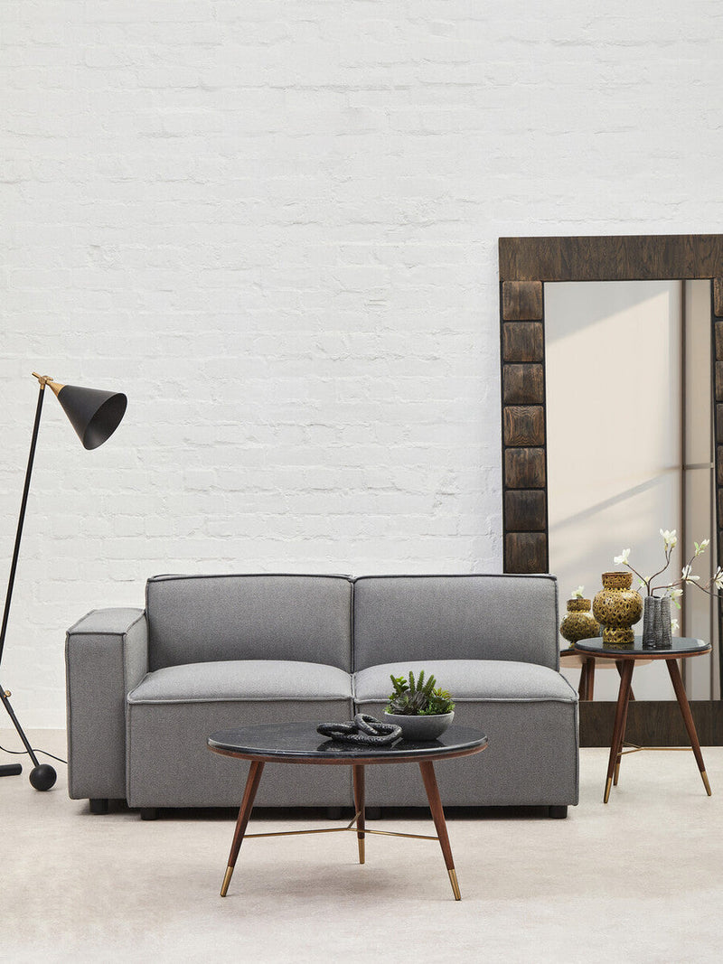 Grey Fabric Left Arm Modular Sofas | Toulouse