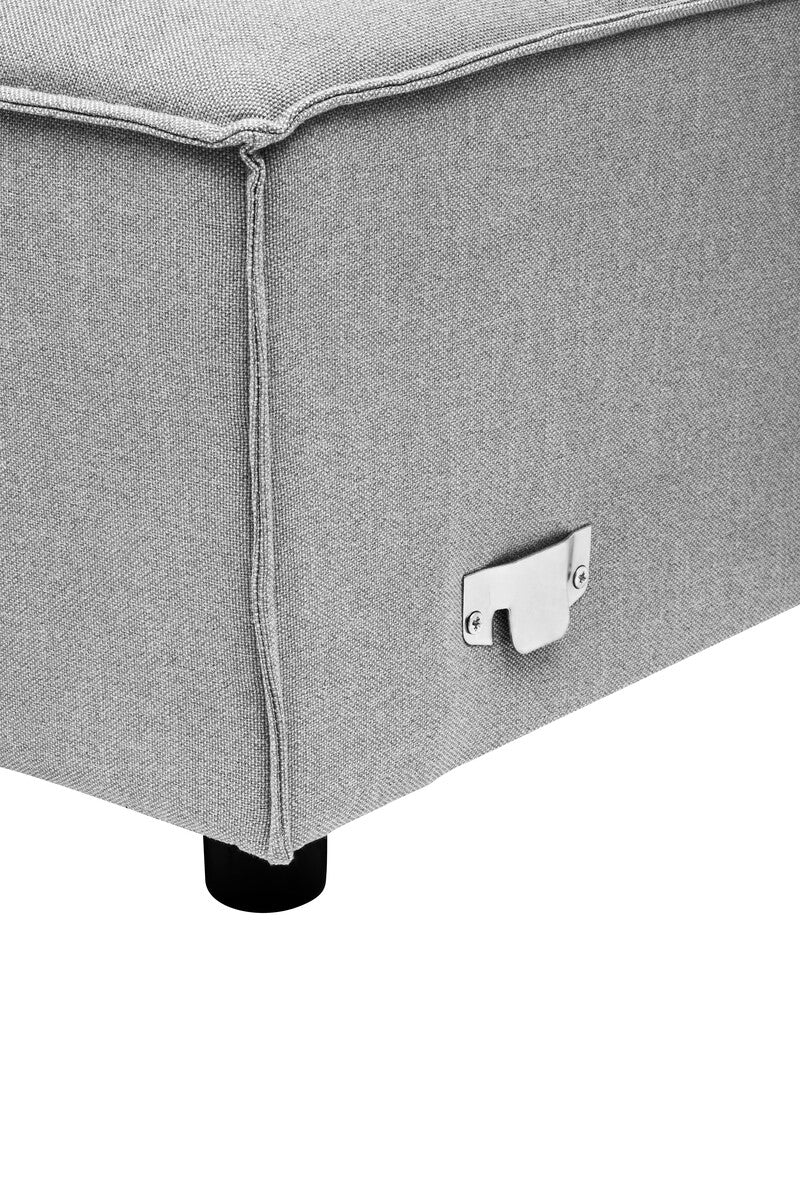 Grey Fabric Left Arm Modular Sofas | Toulouse