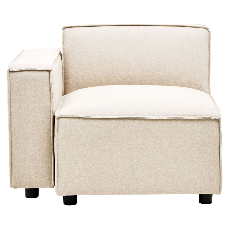 Cream Fabric Left Arm Modular Sofas | Toulouse