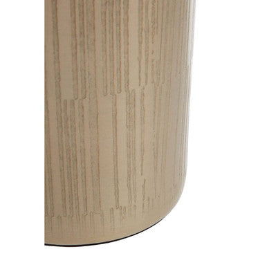 Champagne Finish Bathroom Jar | Allegra