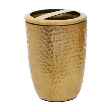 Hammered Effect Toothbrush Holder | Allegra