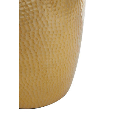 Gold Finish Waste Bin | Allegra