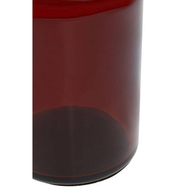 Kiara Brown Glass Toothbrush Holder | Allegra