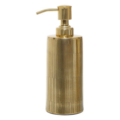 Metallic Gold Soap Dispenser | Allegra