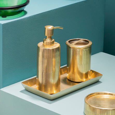 Metallic Gold Soap Dispenser | Allegra