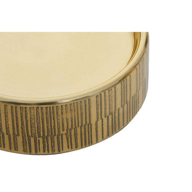 Line Effect Gold Soap Dish | Allegra
