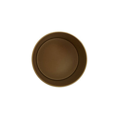 Line Effect Gold Bathroom Jar | Allegra