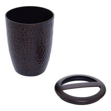 Bronze Finish Toothbrush Holder | Allegra