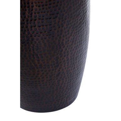 Dark Bronze Finish Waste Bin | Allegra