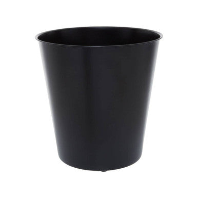 Kiara Stainless Steel Black Waste Bin | Allegra