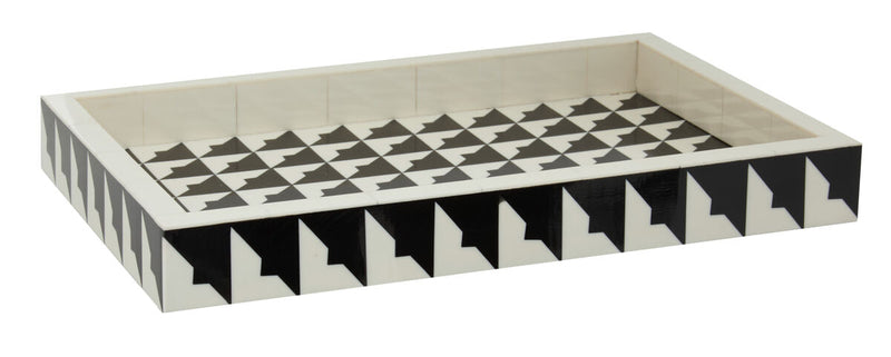 Black and White Tray | Davino