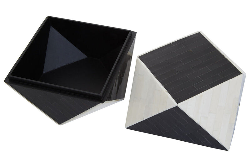 Black and White Large Trinket Box | Donato