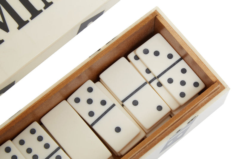 White and Black Domino Box | Churchill Games