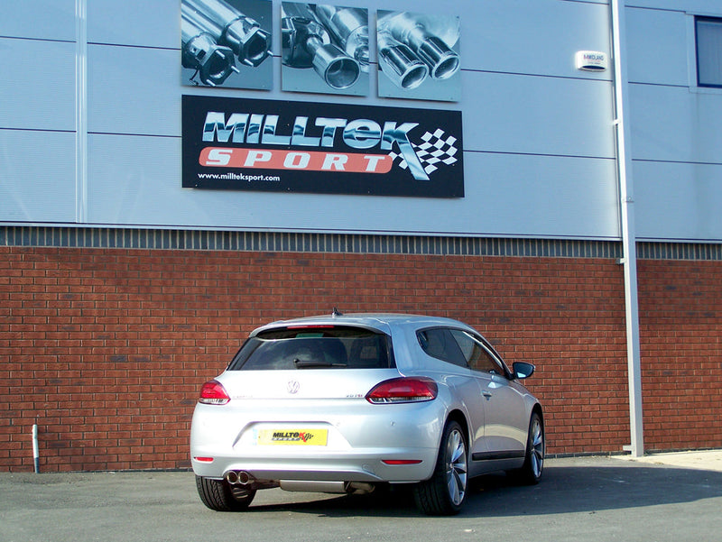 Milltek Sport - Volkswagen Scirocco GT 2.0 TSi 200PS Cat Back Exhaust (Multiple Options)