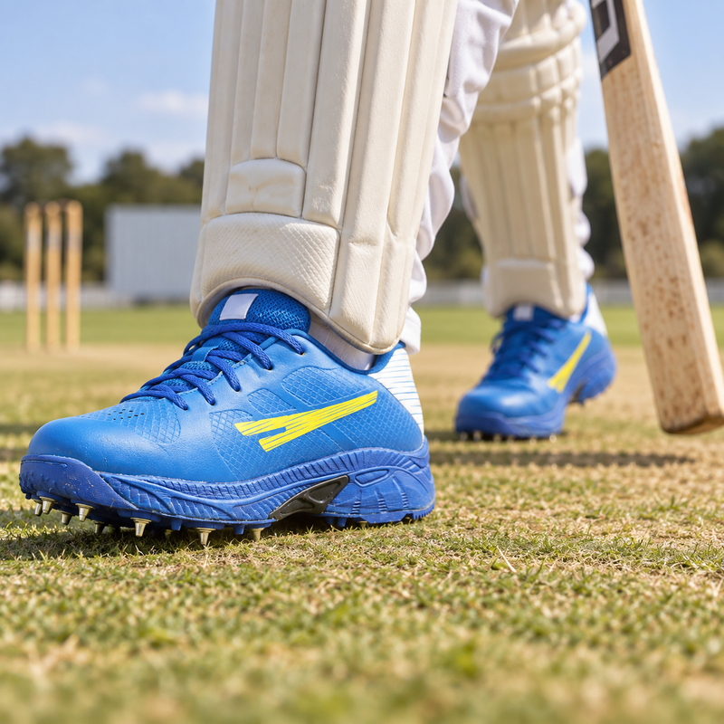 SEGA P-25 Precision Cricket Shoes – Metal Spikes