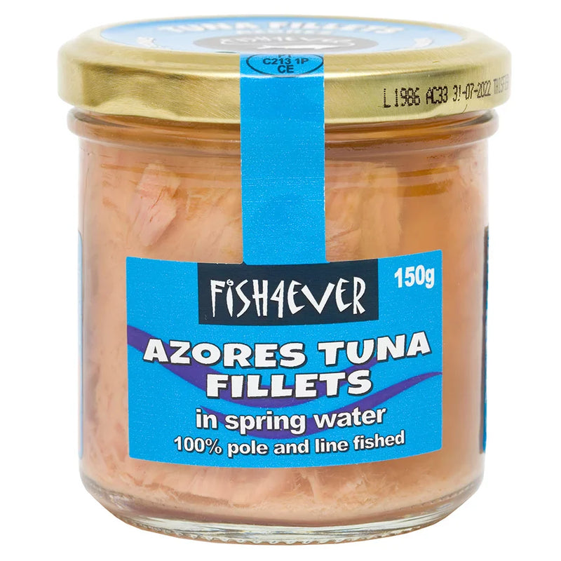 Azores Tuna Fillets in Spring Water - Fish4Ever - 150g