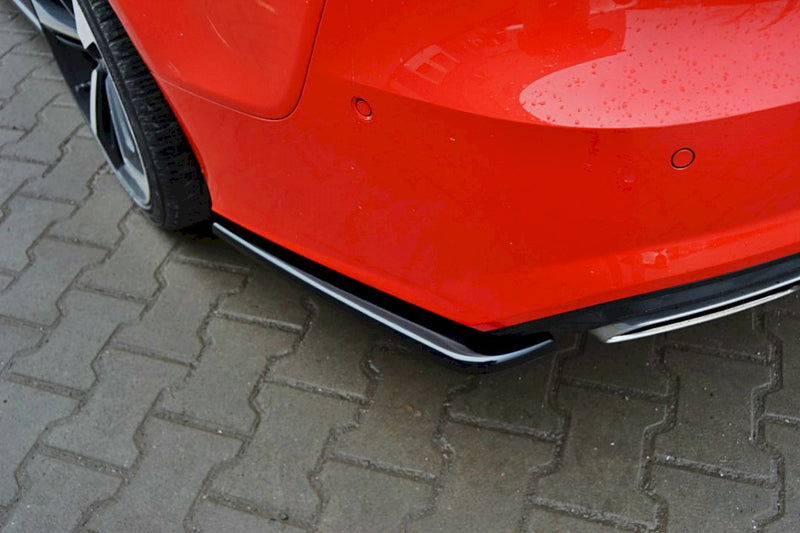 Maxton Design - REAR SIDE SPLITTERS AUDI A7 S-LINE (FACELIFT) (2014-2018)