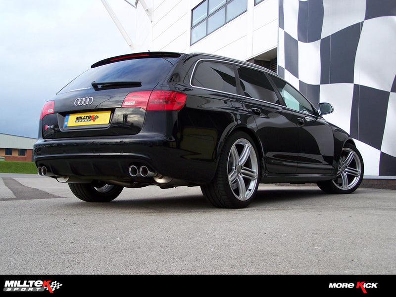 Milltek Sport - Cat Back Exhaust (Multiple Options) Audi RS6 C6 5.0 V10