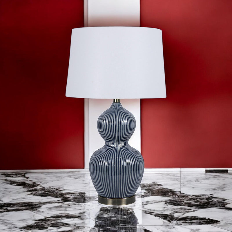 39CM LAMP AND SHADE