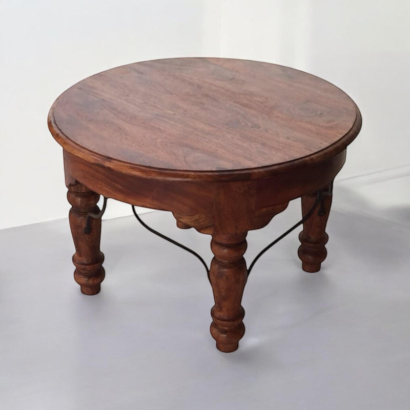45CM WOODEN ROUND TABLE