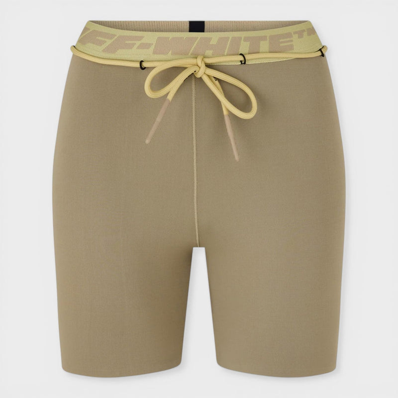 Athletic Shorts Band Logo Forest Green