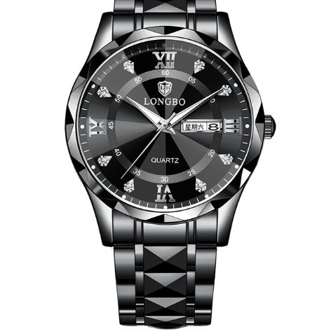 Waterproof Luminous Dual Calendar Watch