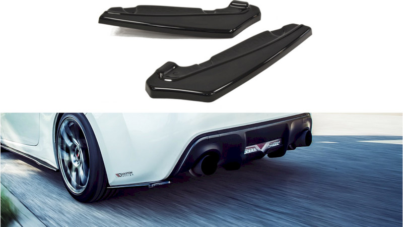 Maxton Design - REAR SIDE SPLITTERS TOYOTA GT86 (2012-2016)