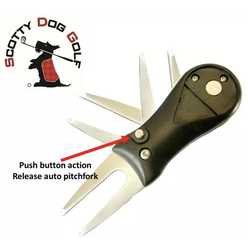 Liverpool Golf Divot Tool Hat Clip & 3 Magnetic Ball Markers