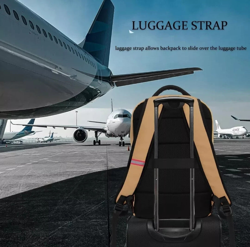 Della Gao Laptop Backpack Extra Large Anti-Theft Business Travel Laptop Backpack
