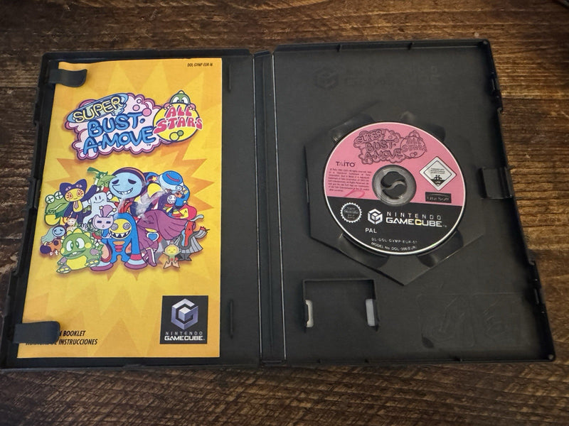 Super Bust A Move All Stars Nintendo GameCube PAL COMPLETE with MANUAL Tested