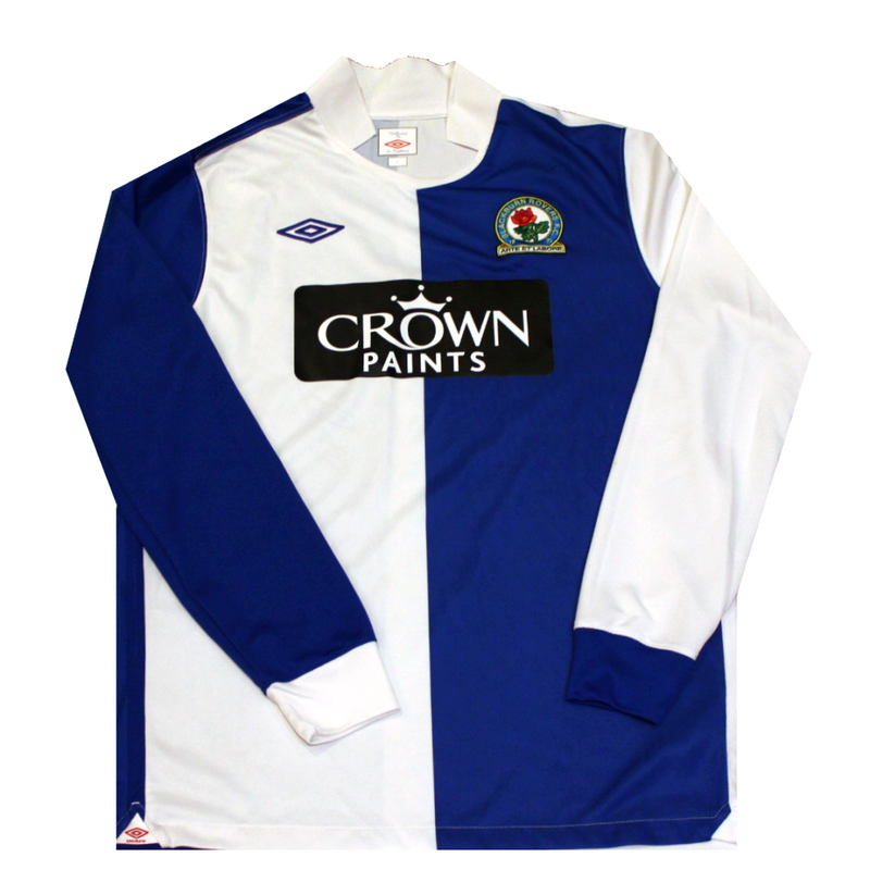 Blackburn Rovers 2010-2011 Home Shirt (Excellent) L