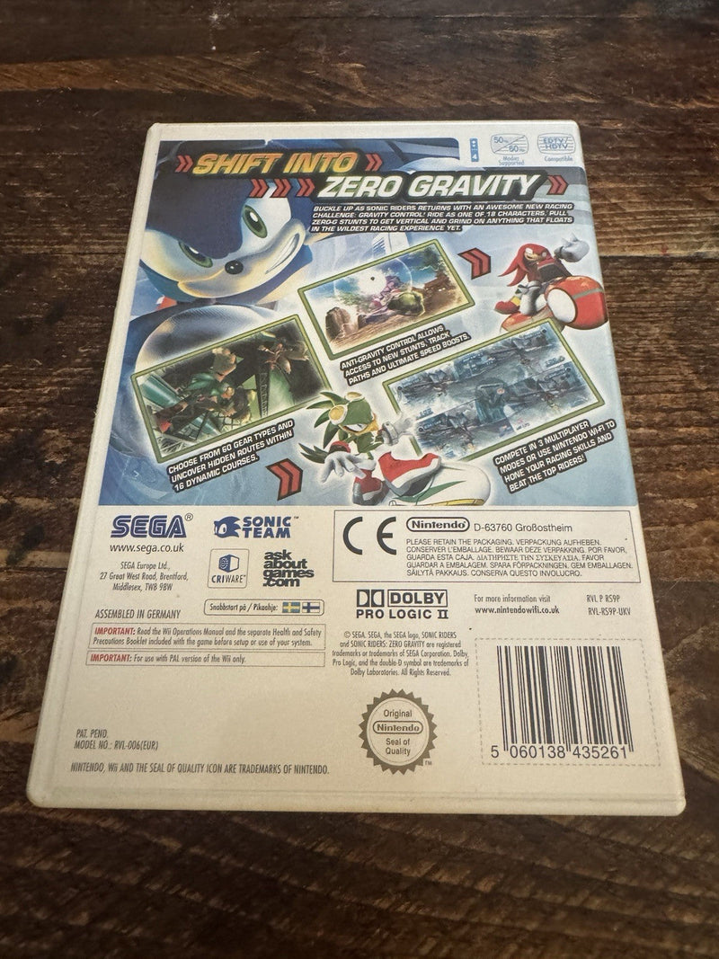 Sonic Riders: Zero Gravity (Nintendo Wii, 2008)